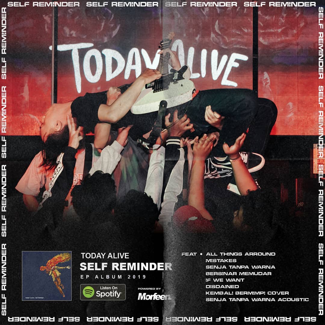 Mengingatkan kembali bahwa EP Self Reminder &amp; The Lies of Time kami sudah tersedia di kanal Spotify.

Tulis di kolom komentar, apa lagu favorit kalian dari kedua EP Album kami.