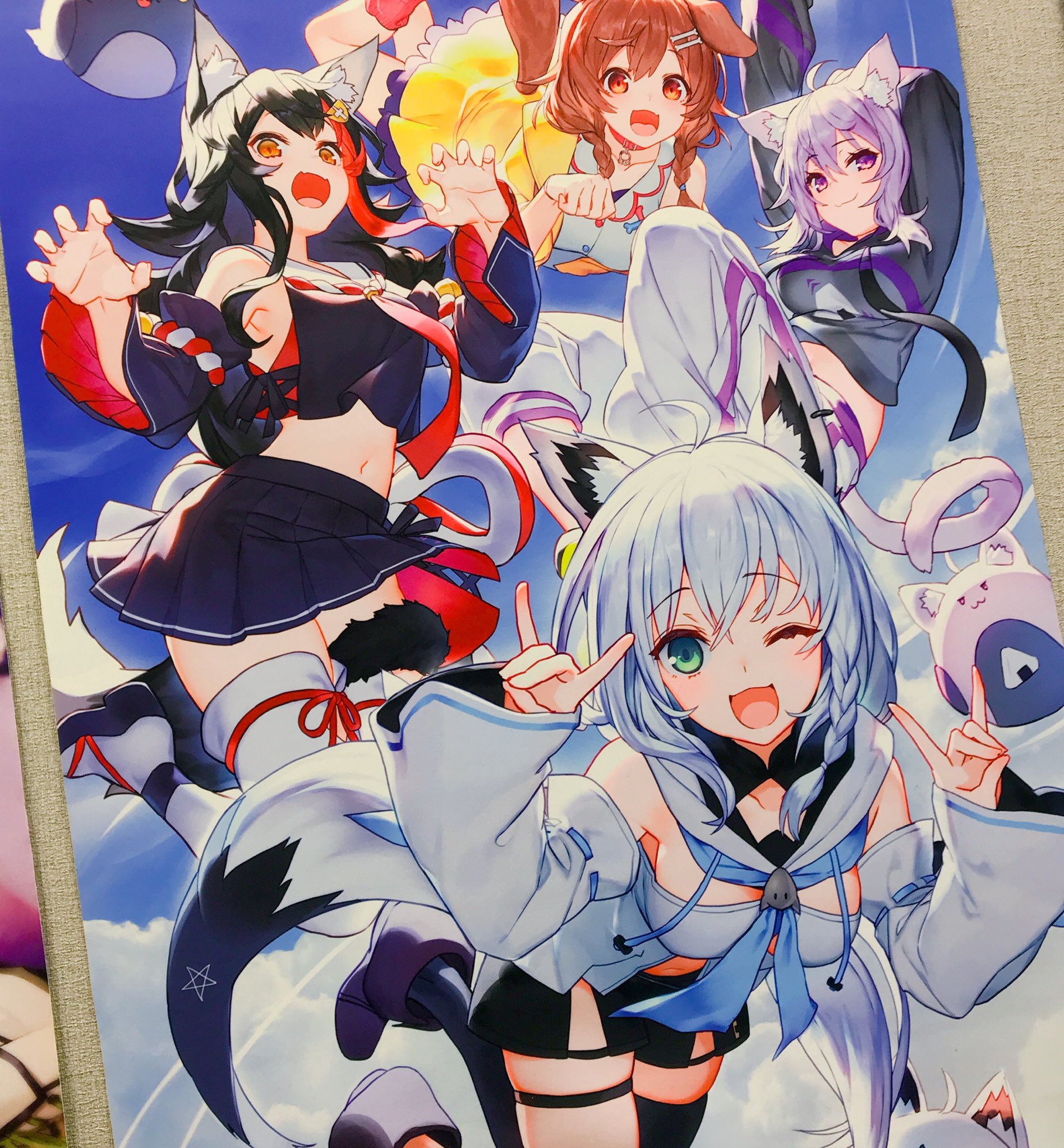 ホロライブ　ゲーマーズ　タペストリー　中国イベント限定品 ホロライブゲーマーズタペストリー中国イベント限定品