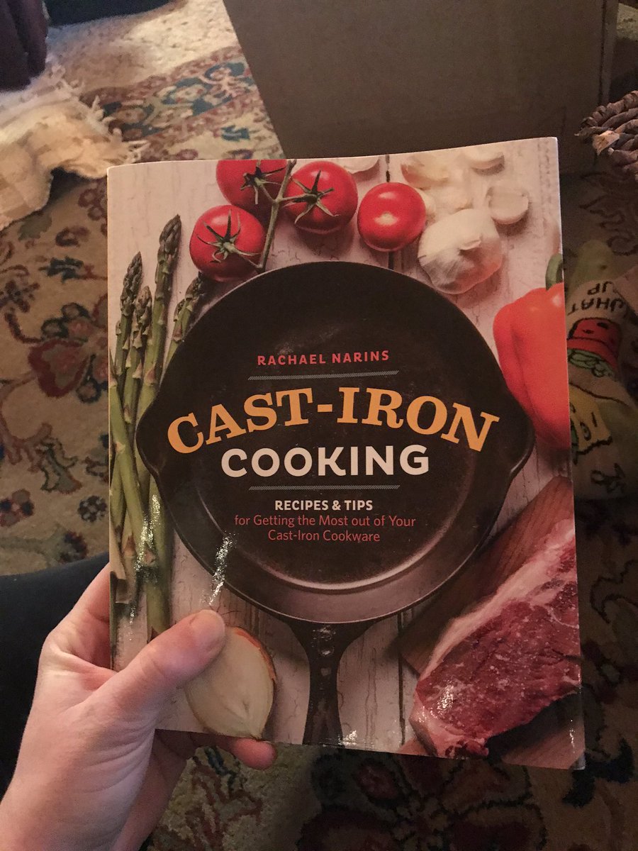 ginrcer's tweet photo. my family is further supporting my decision to ditch all men and elope with my cast iron https://t.co/OYBTpvdn3L