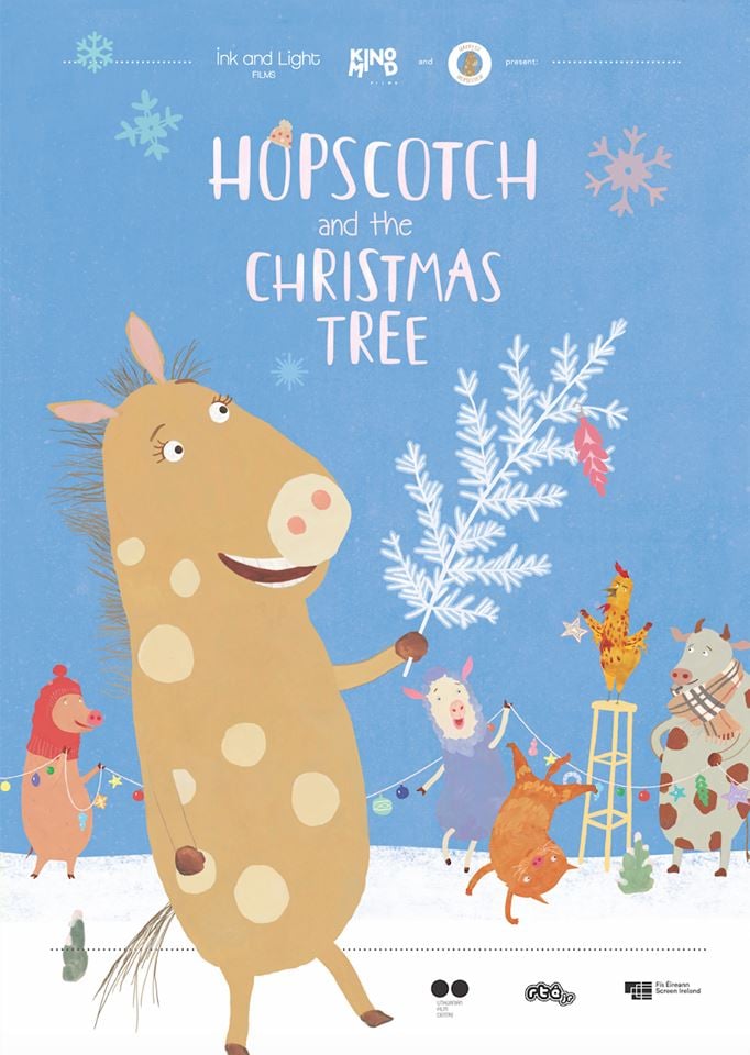 happygohpscotch's tweet photo. Exciting News!! More screenings of 'Hopscotch &amp; the Christmas Tree' coming up 
Czech Republic: "Hopskoč a vánoční stromeček“ airs Czech TV on 23.12. at 8:00 a.m. and  26.12. at 11:40 a.m
Spanish speaking N. America: 25.12 at noon on Vme kids
Please spread the word and tune in!! https://t.co/WVhTBeUfdy