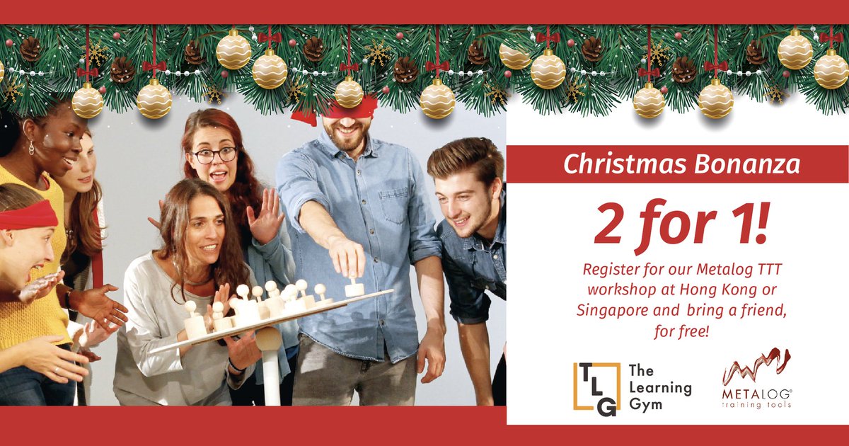 thelearninggym1's tweet photo. A little Christmas gift from us #trainthetrainer #experientallearning #Metalog #powerofgames #activitybasedlearning https://t.co/Lmdjsq5o4t