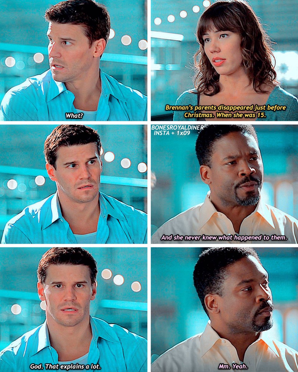 bonesroyaldiner's tweet photo. » ⌜1.09⌟ ~ {The Man In The Fallout Shelter} 
 The reason Brennen didn’t like Christmas 💔♥️💚🎄🎁❄️☃️
#davidboreanaz #michaelaconlin #tjthyne #ericmillegan #jonathanadams #seeleybooth #angelamontenegro #jackhodgins #zackaddy #danielgoodman #bones #bonestvshow #bonesonfox https://t.co/3tlDShcLpR