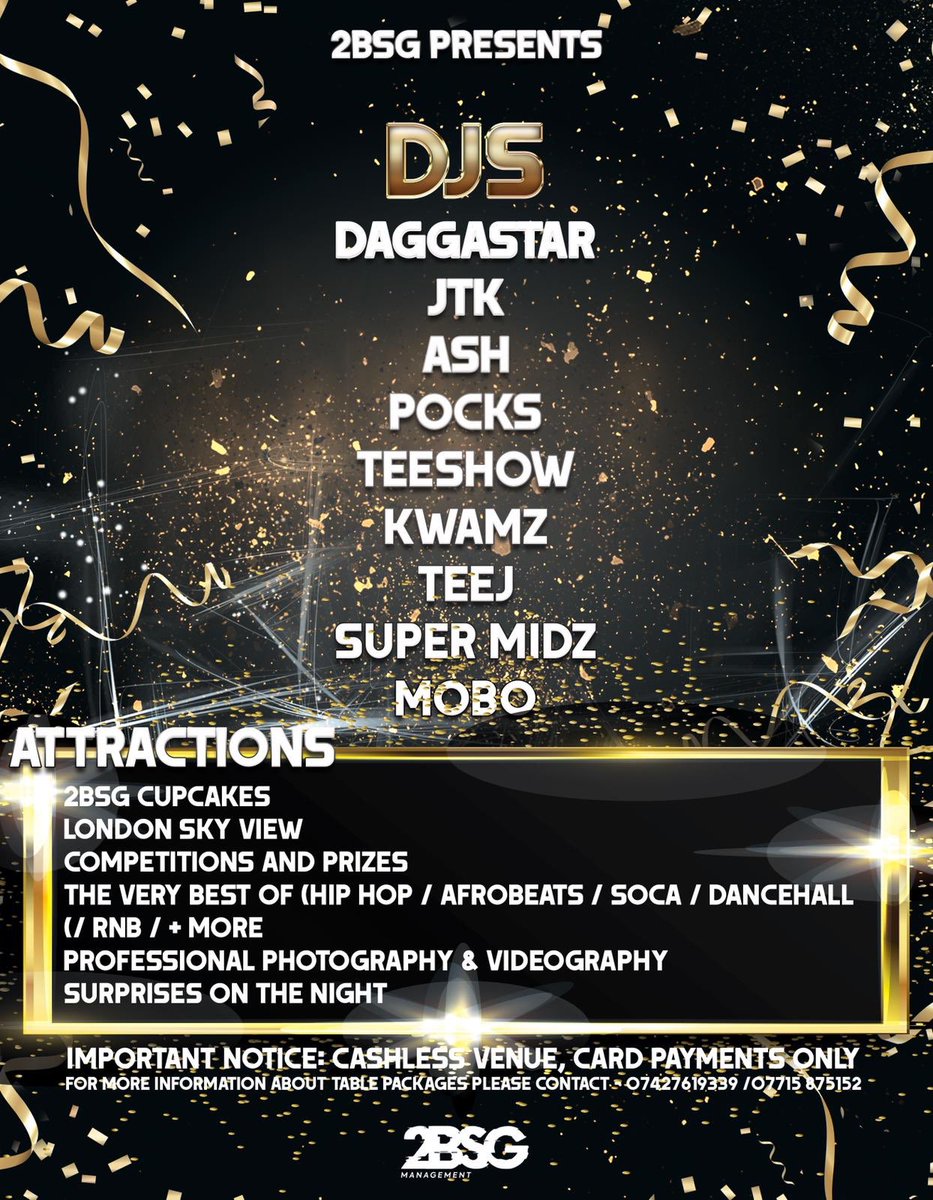 2bsgents's tweet photo. #TheFirstDrip π€© brings to you...
β
Crazy Vibes From Top DJs π§
@DJDaggastar
@DJJTK_1
@_DJASH
@PocksYNL
@DJTEESHOW
@DJKwamz
@DJTEEJ_UK
@SuperMidziee
@MOBOSWARD
β οΈ Strictly Ticket Only β οΈ
π² Get Your Tickets At π
https://t.co/ruSSkyge5Q https://t.co/NDSk4gSvfn