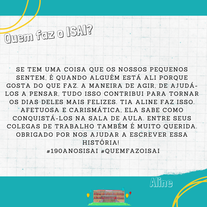 InstitutoIsai's tweet photo. ❤ #quemfazoISAI #190anosISAI https://t.co/XKj2ieKRL4