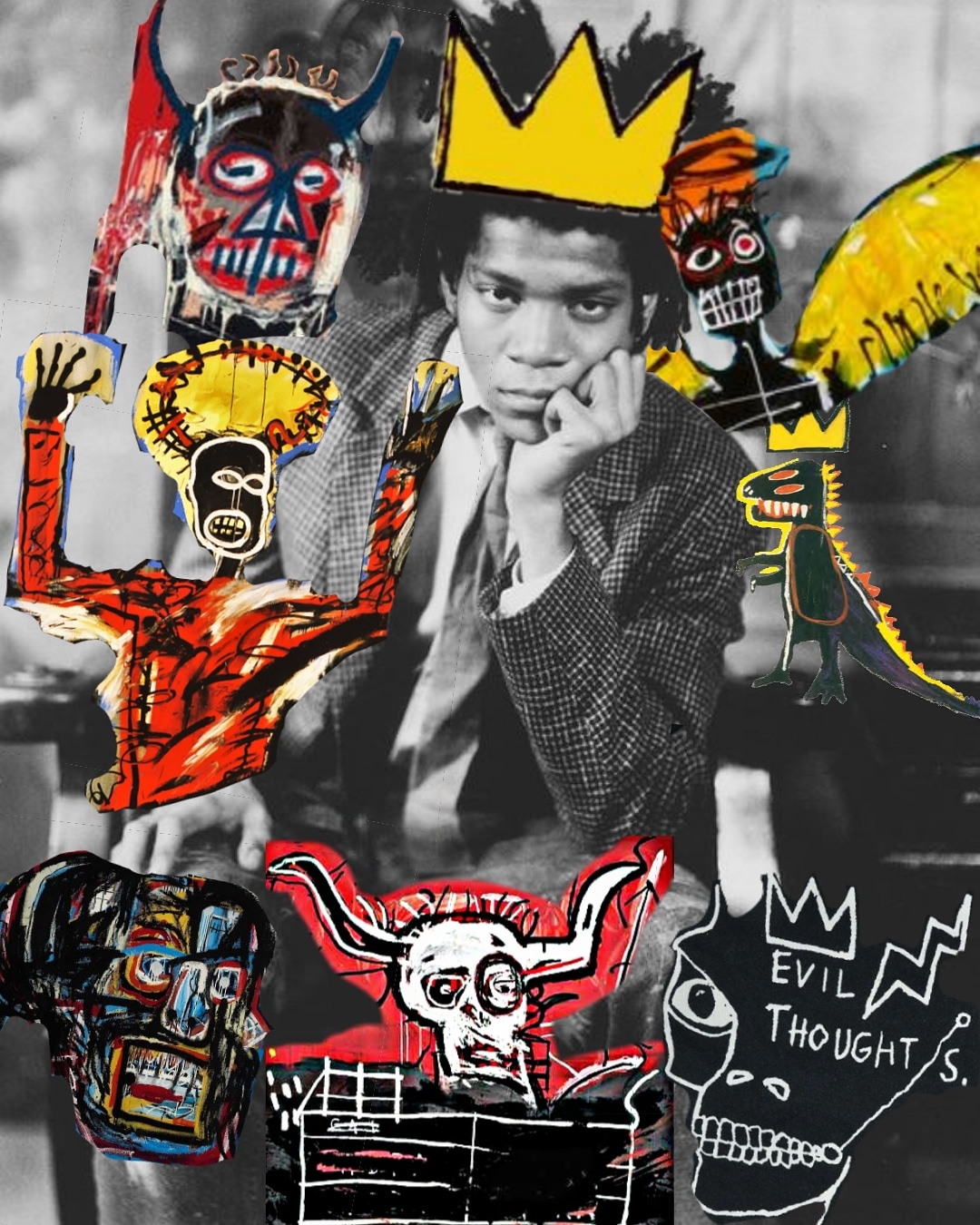 Happy birthday to the one and only Jean- Michel Basquiat 