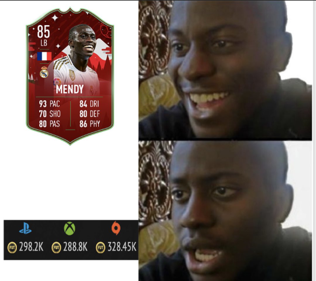 roachy_tv's tweet photo. We all got our hopes up 😫

Roussillon much more worth your time lads IMO 
#FIFA20 #FUT20 #fifaedit #fifa2020 #fifaut #fifafut #fifafunny #futmas #fifaplayer #fifapack #packopening #futchampions #ultimateteam https://t.co/jnA6WgVMfU