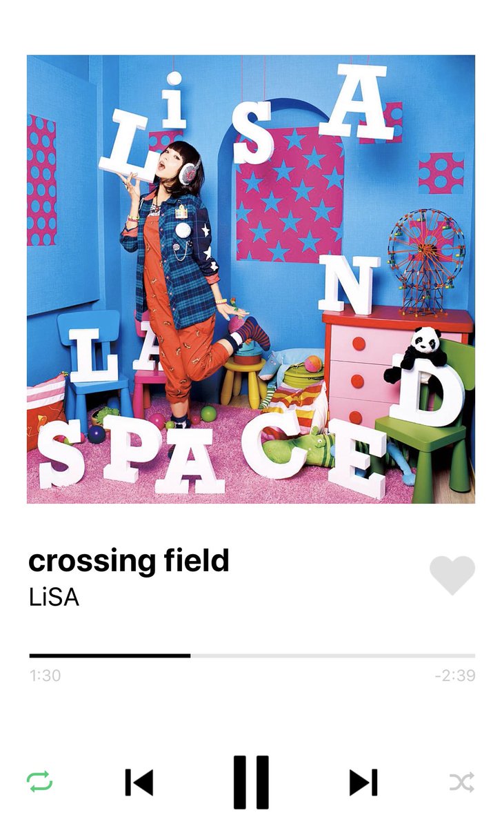 kirakirami1234's tweet photo. はぁ~~仕事だと思うだけでテンション下がる⤵︎ テンションあげよ⤴︎
#crossing field #DOCTR #大好き曲 #LiSA https://t.co/t57wt03keH