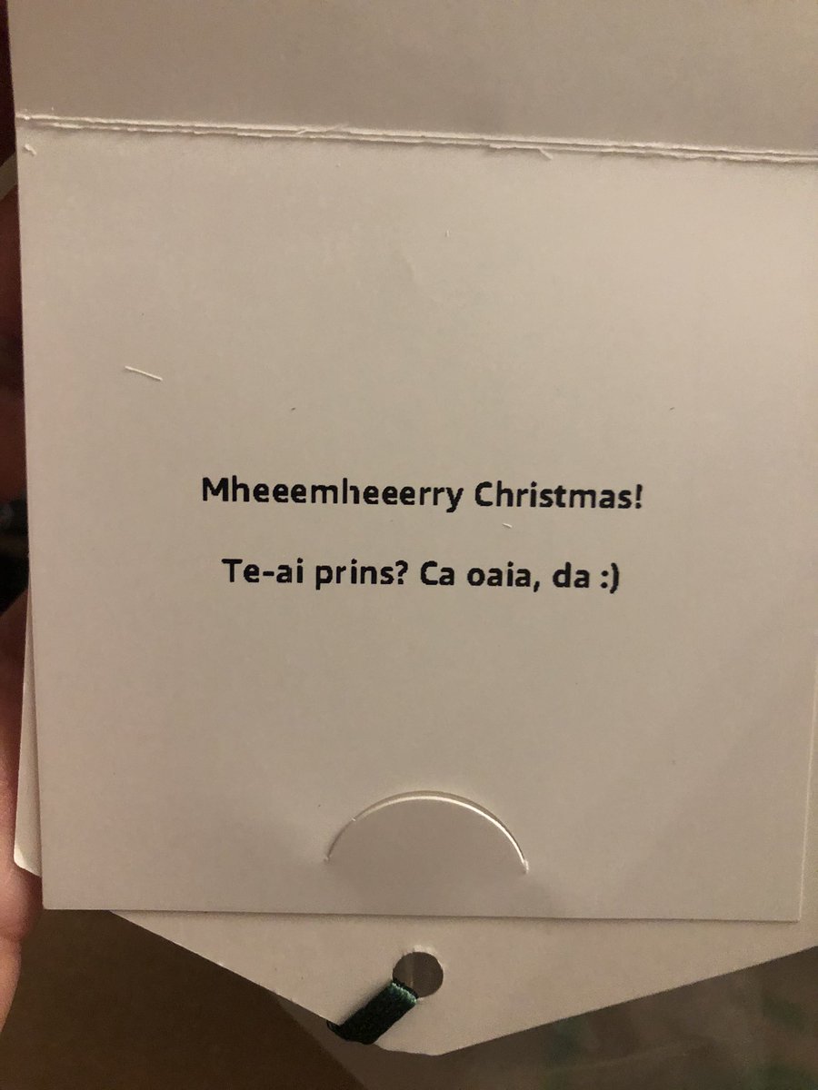 StayInRunswick's tweet image. Can anyone translate this for me please? It’s from a present we’ve had from Amazon?#romanian #Amazonfail #translationhelp
