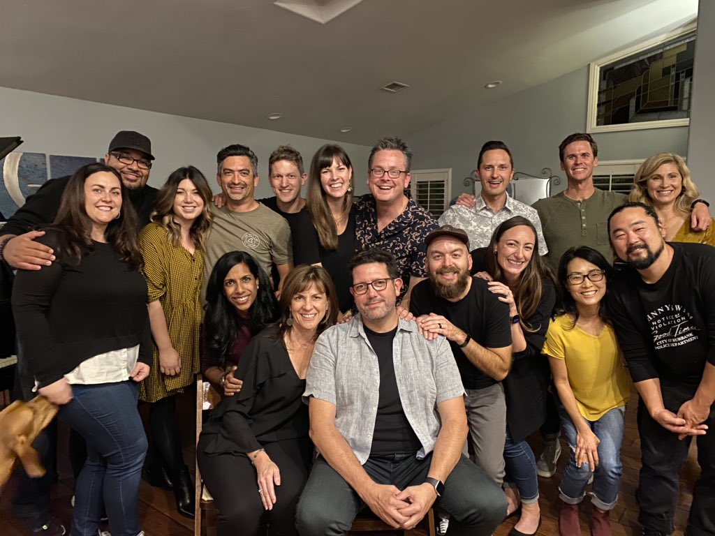 TedVaughn's tweet photo. Dinner with my former @therocksandiego staff was one of the pinnacle moments of 2019.  They have all become some of the best people and leaders I know; many not in this picture.  Grateful for our time together.  #legacy #peoplematter #stillfriends #leadership https://t.co/4nnOagda8v