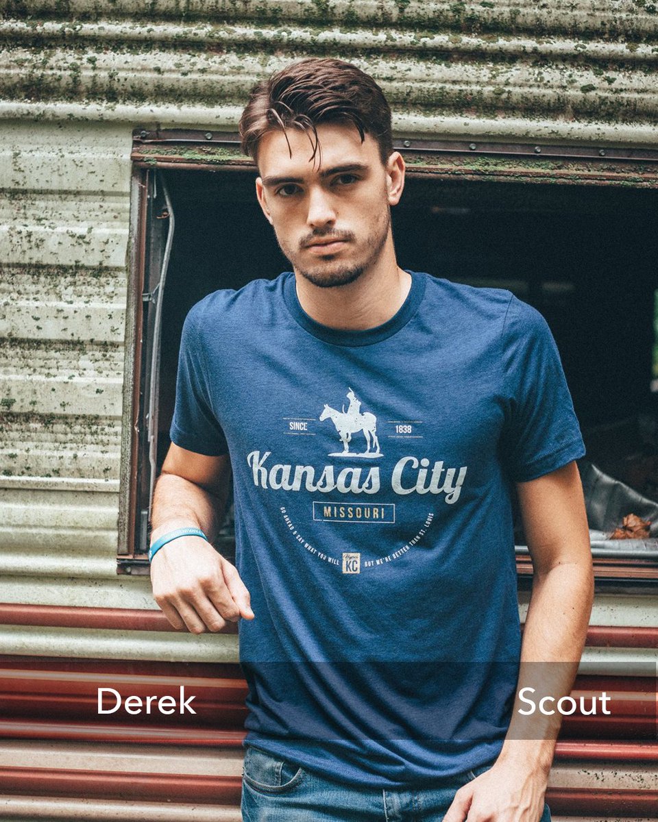 HyperKC2's tweet photo. Our Navy Scout t-shirt features the iconic Kansas City statue of a Sioux Native American on horseback, premium gold metallic ink, and a dig at our neighbors to the East.โ
.
@derek_braunโ
@kylebraunphotographyโ
#kcscout #kansascity #kcmo #kck #kc #igkc #igkansascity #instakc https://t.co/zNYOuwS6nv