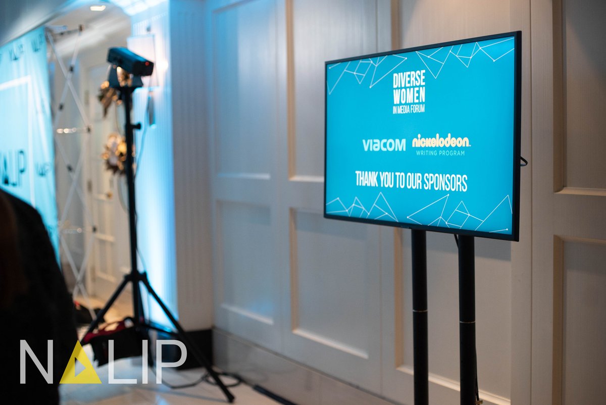 NALIP_org's tweet photo. We would like to thank Viacom for supporting the 2019 Diverse Women in Media Forum. With their help NALIP will continue to work towards an industry that is more inclusive for all women. | #WeAreInclusion #DWIMF19 https://t.co/TZLEy0UHTL