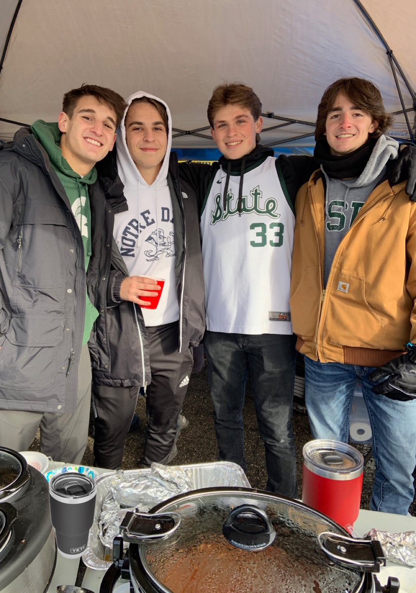mitch_strunk's tweet photo. Happy birthday to these guys🎂excited to come back to State and make more memories at college❤️ love you guys @nick_ansted @harper_002 https://t.co/gMn99ecSr6