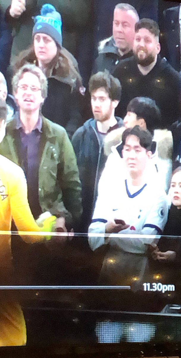 Mad how son got sent off against Chelsea then ended up as a fan