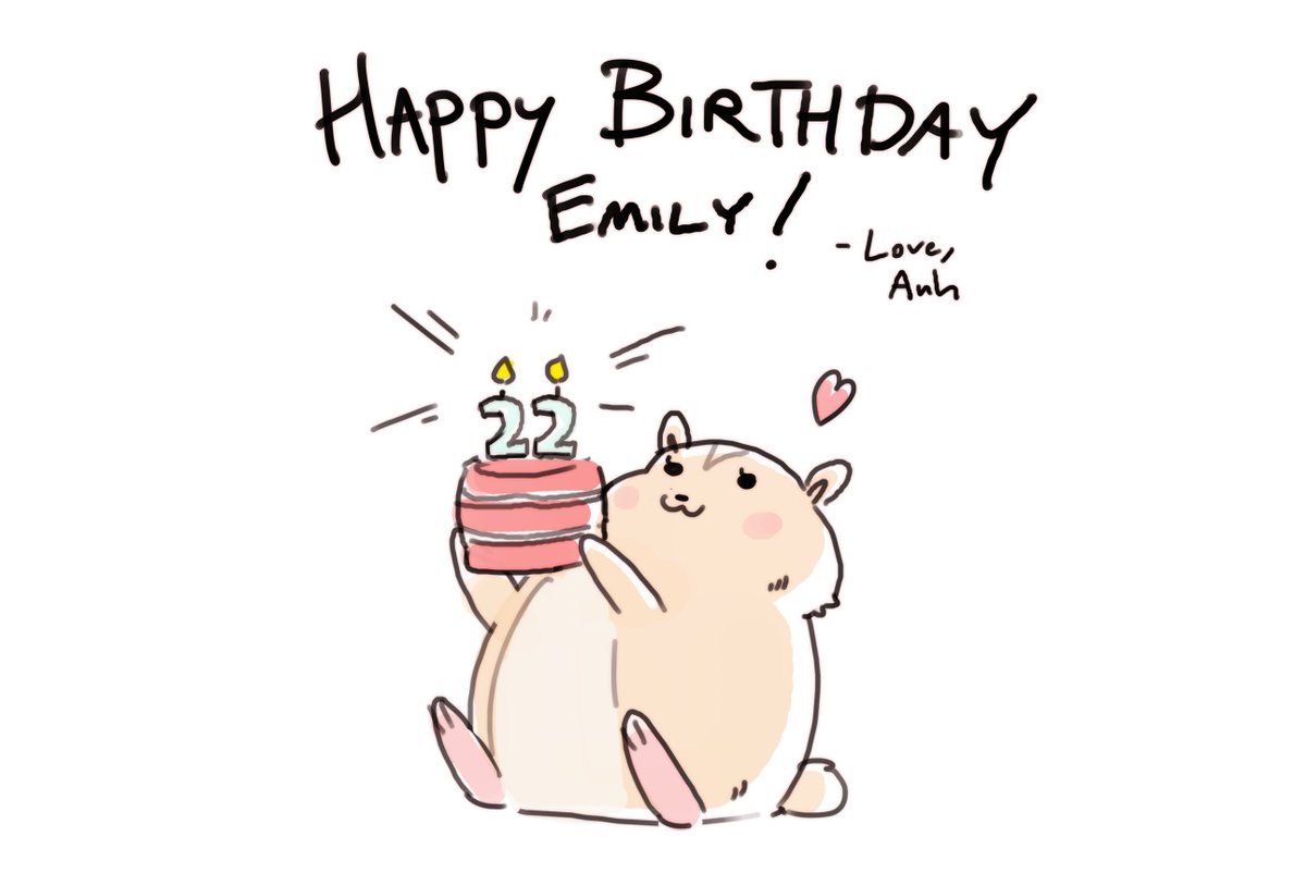 It's my gf @sesamedi's birthday today ? 