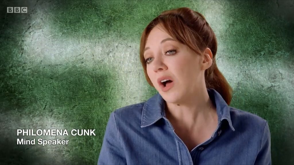 MatthewRimmer's tweet photo. The hero we deserve. #PhilomenaCunk #CunkAndOtherHumans #CunkAndOtherHumansOn2019 @BBCTwo #Cunk @missdianemorgan https://t.co/2A585hKxKh