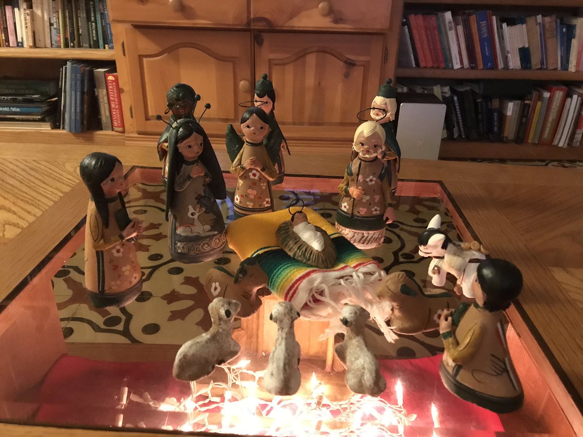 JesusHeals247's tweet image. How many nativity scenes do you have in your house?!? #ConventLife #NunFun #4thSundayOfAdvent
