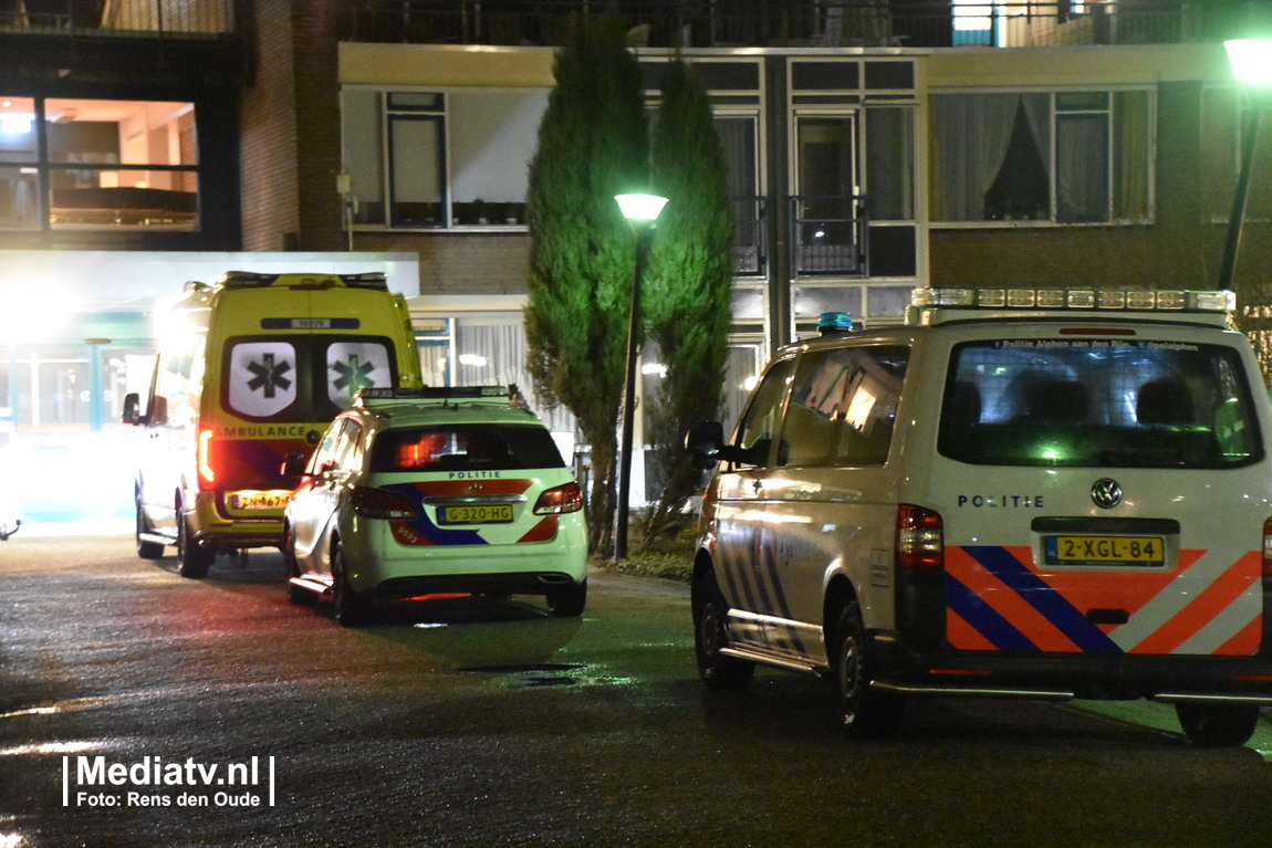 Melding ambulance Parkzicht Boskoop inzake traumahelikopter