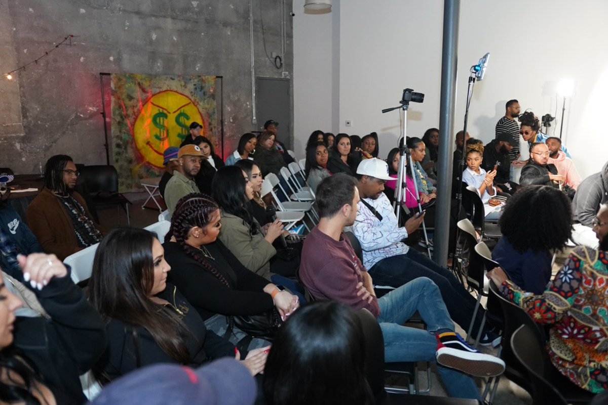 rarefatpleya's tweet photo. Last Night was Truly amazing Thank you to everyone who came out  to live in studio recording of #9010Conference S/O @sarahhanem 
Thank you to all the panelists and Whole event will be be on @YouTube and all streaming services VERY SOON STAY TUNED 
📸THE AMAZING @FlightLifeFilms https://t.co/5FGlxVy05t