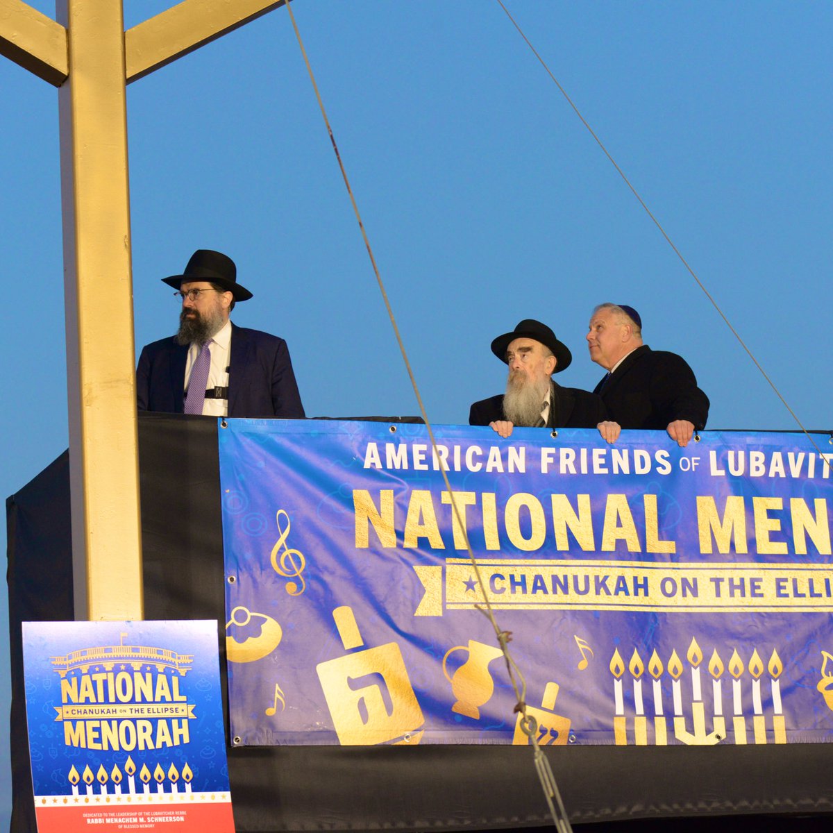 Secretary David Bernhardt (@secbernhardt) on Twitter photo It was a great privilege to participate in the lighting of the National Menorah on the <a href="/PresParkNPS/">The White House and President's Park NPS</a> — an American tradition which began 40 years ago. Happy Hanukkah. It was a great privilege to participate in the lighting of the National Menorah on the <a href="/PresParkNPS/">The White House and President's Park NPS</a> — an American tradition which began 40 years ago. Happy Hanukkah.