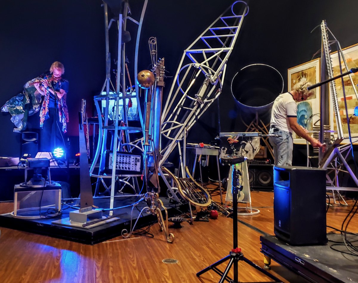 sonic_combine's tweet photo. Our concert at the Rauschenberg 40 art exhibit at Bob Rauschenberg Gallery 12-12-19 was fun! Thanks to all who attended! https://t.co/tytyp5aDf1