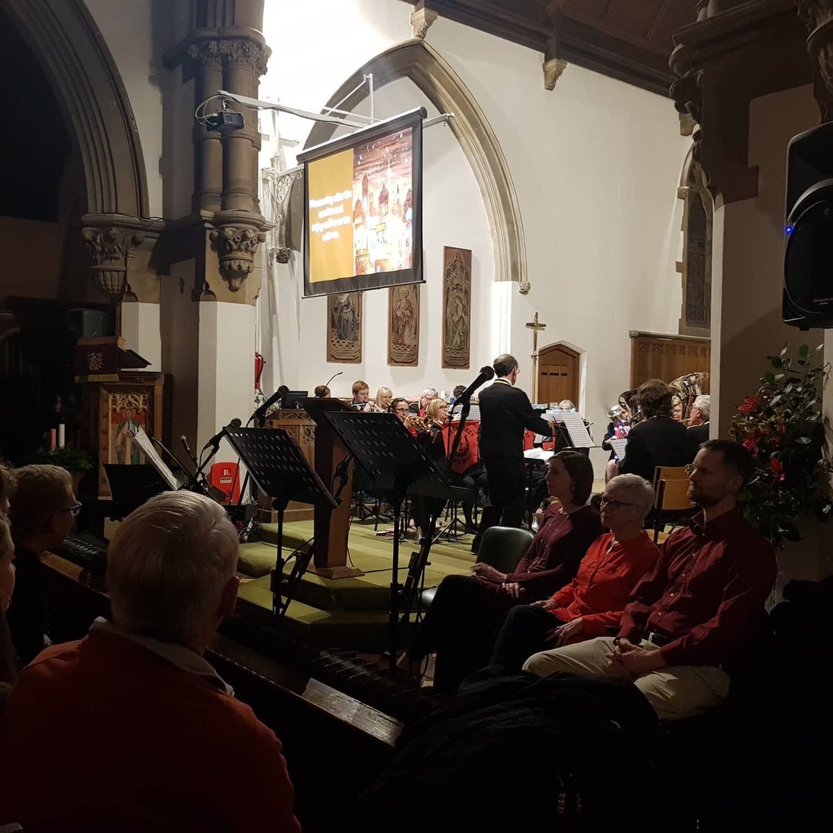 What a fab evening with <a href="/BandNewmarket/">Newmarket Town Band</a>.  Church packed full.  More services to come:
Christmas Eve nativity service 4pm
Midnight mass 11.30pm
Christmas Day service 10.15am
#lightoftheworld #allsaintscornerstone #lovenewmarket <a href="/churchofengland/">The Church of England</a> <a href="/CofEsuffolk/">Church of England in Suffolk</a> 😊