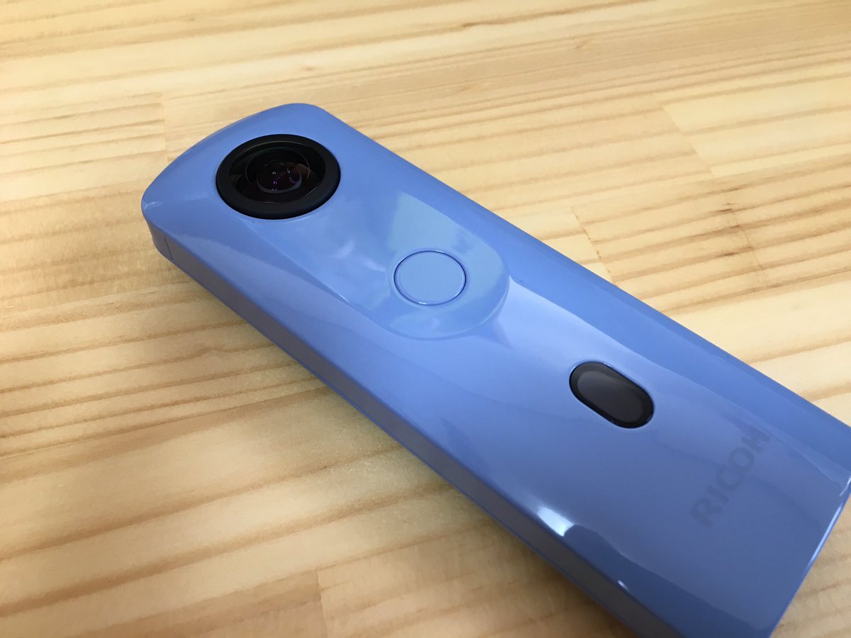天球テクスチャやHDRI作成用に購入した360度カメラTheta SC2。今月発 