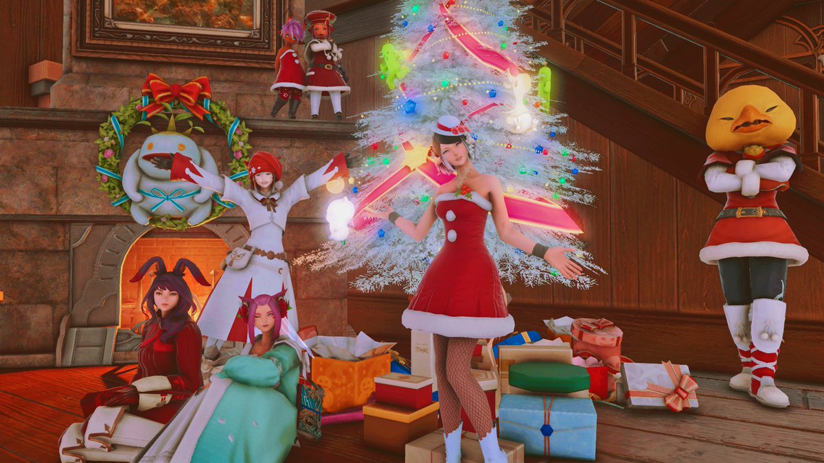 VanitasLuminos's tweet photo. Christmas Greettings with @Mana_Reginleif @ShinYozakura @CGoli207 #MerryChristmas #ffxiv #ragnarokserver #omegaserver #gpose 😺 https://t.co/Y5fRRGJbF3