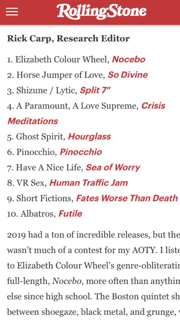 short_fictions's tweet image. LOL idk how we missed this but we are on fucking Rolling Stone