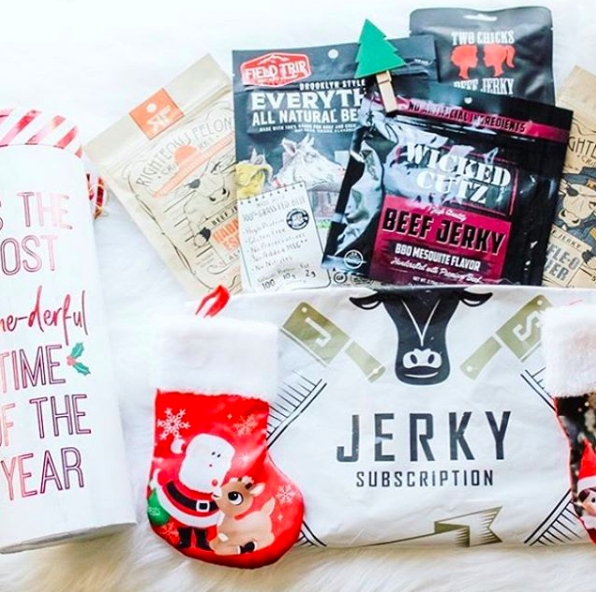 jerkysub's tweet photo. Thank you @mymunchkins3 for the review! We’re glad you loved the jerky! It’s not too late to gift our jerky subscription box to that special someone for Christmas! 🥩🤤🎁

#jerky #beefjerky #subscriptionbox #subscriptionboxes https://t.co/cBaORoBdBx