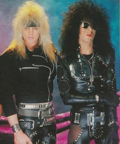 cezz_arr's tweet photo. What comes around.... 💋☇
#HairMetal #GlamMetal #Glam #Glamour #RockNRoll #HardRock #Sleaze #BigHair #HollywoodHairspray #Hollywood #SunsetStrip #GoodGuysWearBlack #WhatComesAround #Tuff #TuffBand #80s #LongHair #Leather #80sRock https://t.co/8HvvjKQXX4