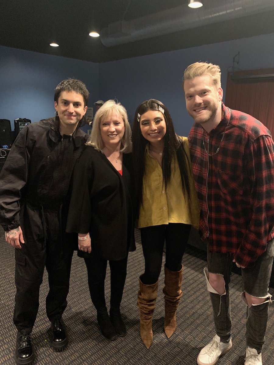 MartinHigh's tweet photo. Martin chamber singers about to take the stage at the Pentatonix concert! https://t.co/kWd0HqTP5R
