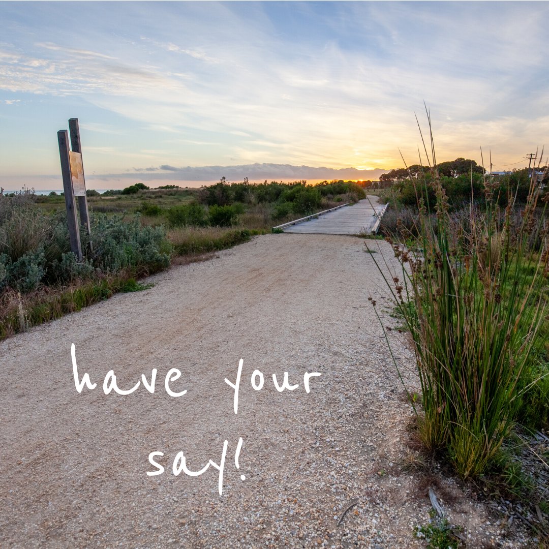 // Have Your Say! //

We have released our 'Draft Northern Bellarine Coastal and Marine Management Plan' (the Draft CMMP) for public consultation from now until 5pm Friday, 31 January 2020.

Visit our website for more information and to have your say - bellarinebayside.com.au/coastal-manage….