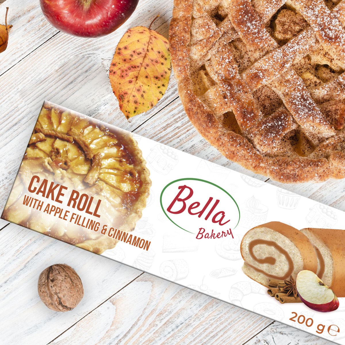 MyBellaBakery's tweet photo. 🍎😍 It's always time for cake! Don't save cake just for dessert. Bite into our Cake Roll with lucious apple and cinnamon filling for a little indulgence any time of day.😊🍎#MyBellaBakery #BellaCakeroll #Cinnamon #Apple https://t.co/MjeX9mz2wY