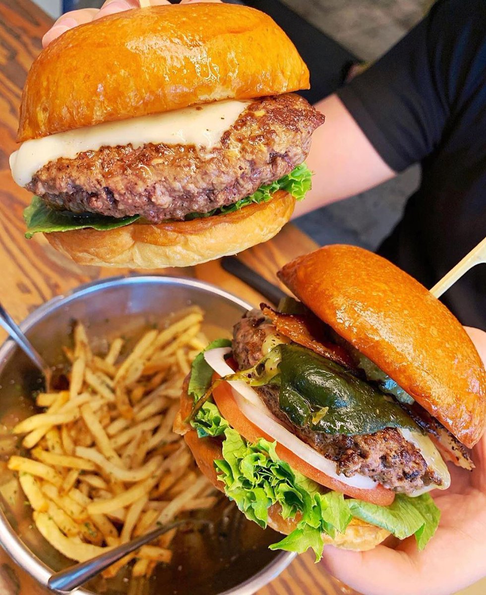 There's more to life than ordering a simple cheeseburger. We're giving you a reason to get your buns in line with burgers crafted on fresh baked buns, unique ingredients, and patties that are ground in house daily.⁣ ⁣ 📸 by The Point