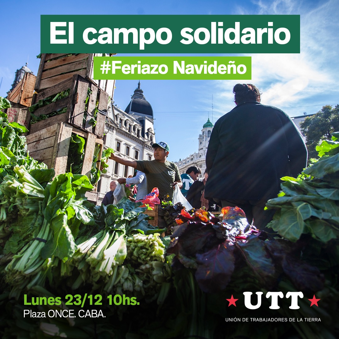 marceloCena's tweet photo. [LUNES] FERIAZO NAVIDEÑO, PARA QUE A NADIE LE FALTE UN PLATO DE COMIDA EN ESTAS FIESTAS 

Los pequeños productores llegamos nuevamente con un FERIAZO al centro de la ciudad, para a acercar verduras y frutas a precios populares, p

Prensa Mac: 
https://t.co/KJG4rLtXEW https://t.co/UxJPhkFWKq