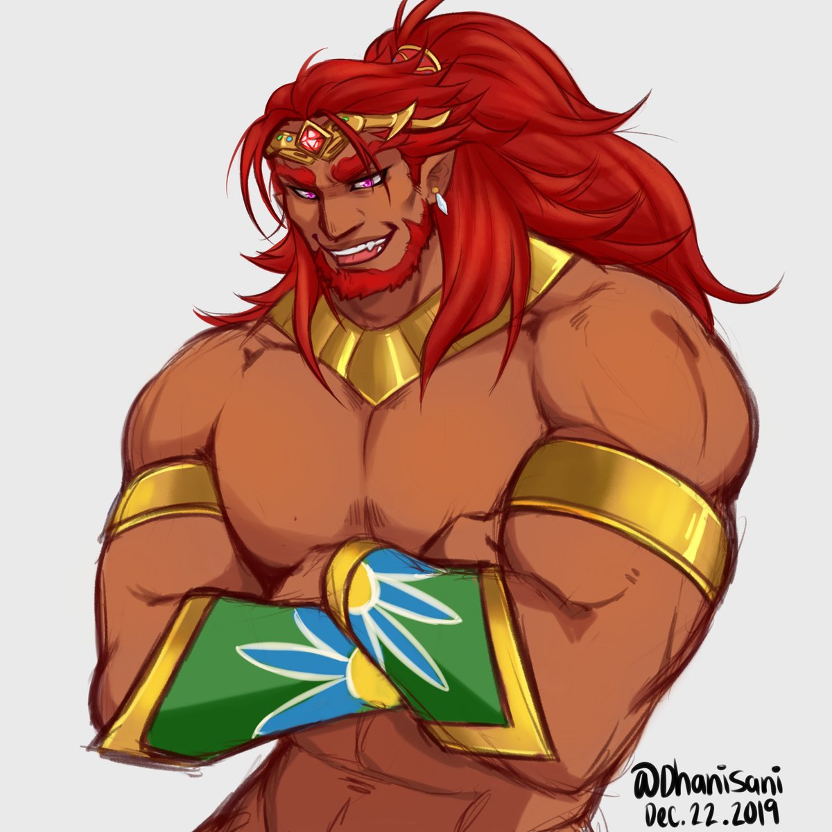 Young Ganondad #bara #Ganondorf #BOTW.