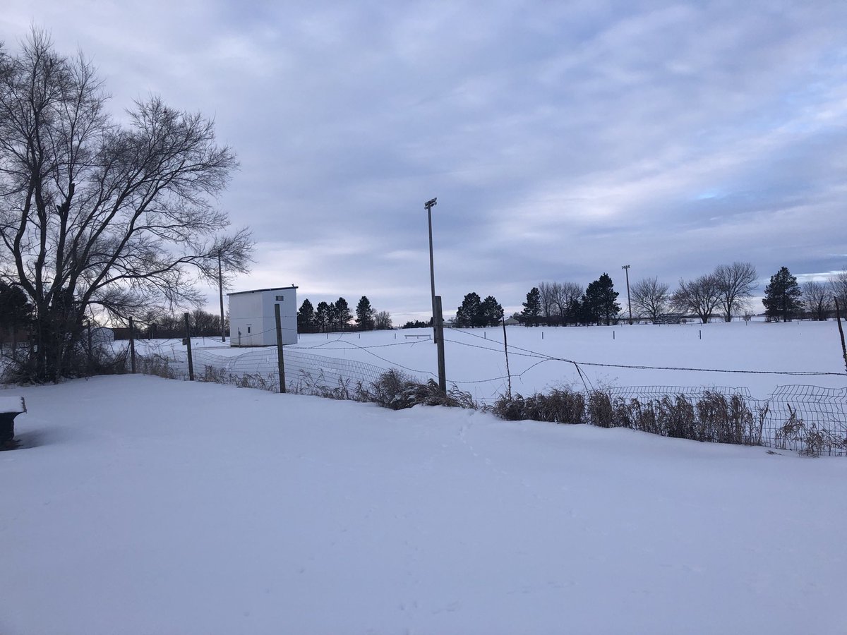 dfennewald's tweet photo. First field I ever coached at in 1987, sad to see this place no longer used. Still see press box and scoreboard #Bonesteel #SouthDakota https://t.co/EGCwCC1raW