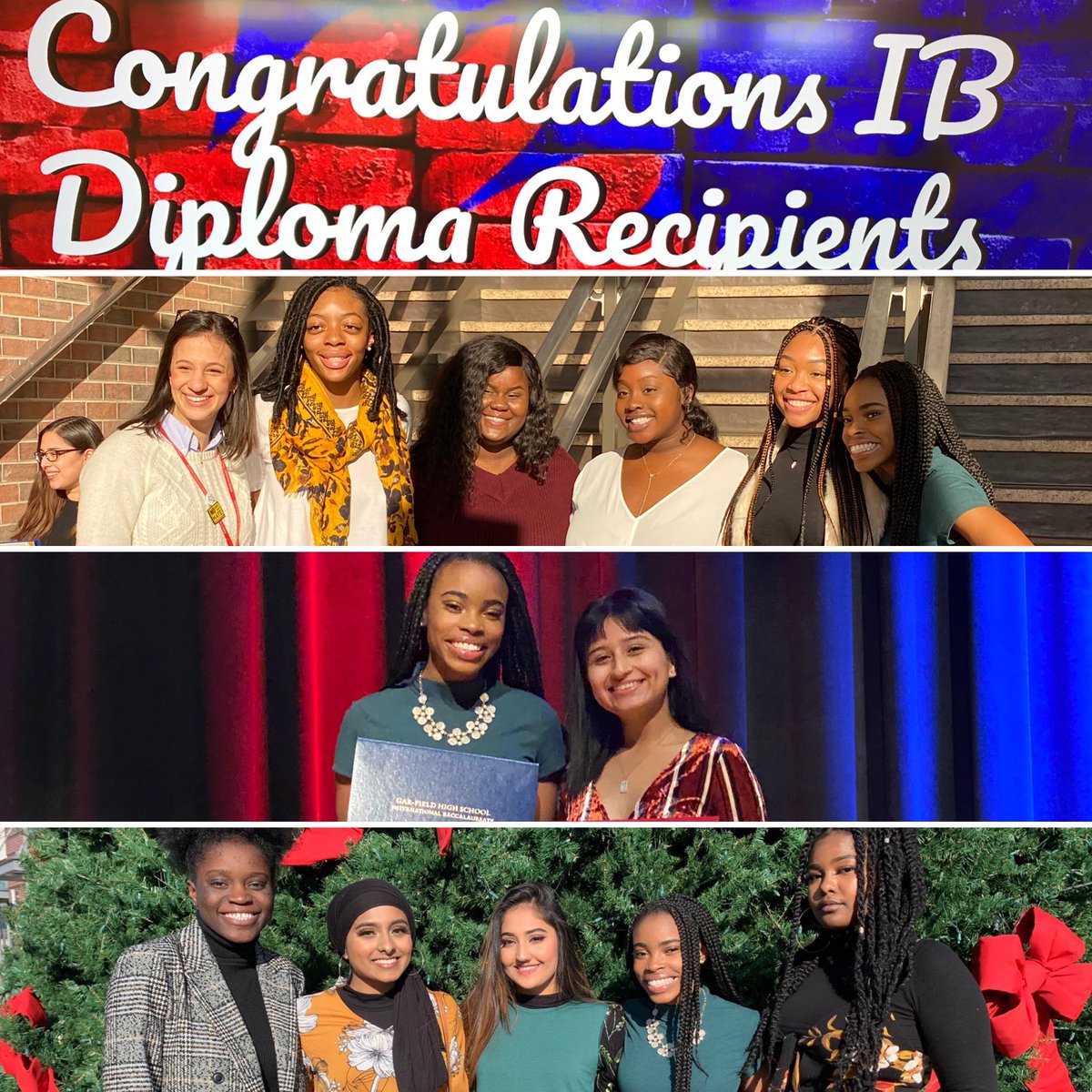 Had the opportunity to visit @Gar_Field_HS to celebrate with my daughter @amarixmtchll as she received her IB Diploma. Thank you @Jehovanni17 for such a blessing. So proud to see so many former @Bel_Air_ES students with their diplomas. #dadsasprincipals #proudprincipal