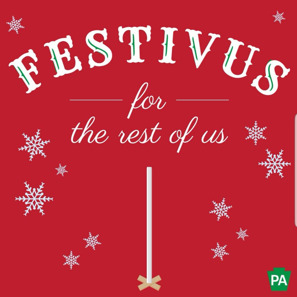 CLeeJefferies's tweet photo. Happy Festivus! https://t.co/1fkDSfcSLb