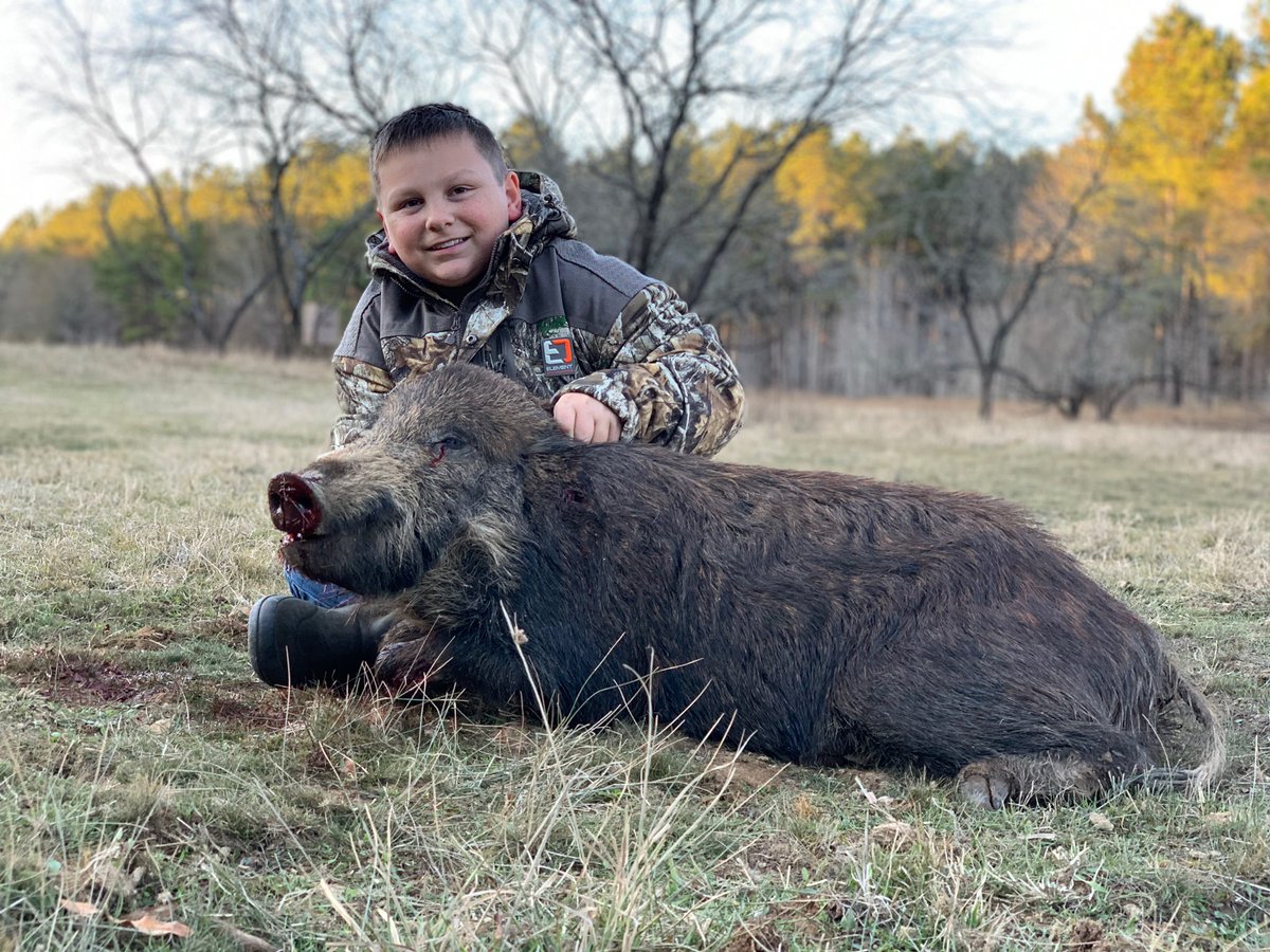 Our son put a spot and stalk on his first hog and dropped him in his tracks! These are memories he will never forget and that smile won’t go away for a long time!

@elementoutdoors #hoghunting #texashunting #wildboar #takeakidhunting #youthhunt #whatgetsyououtdoors #kidswhohunt