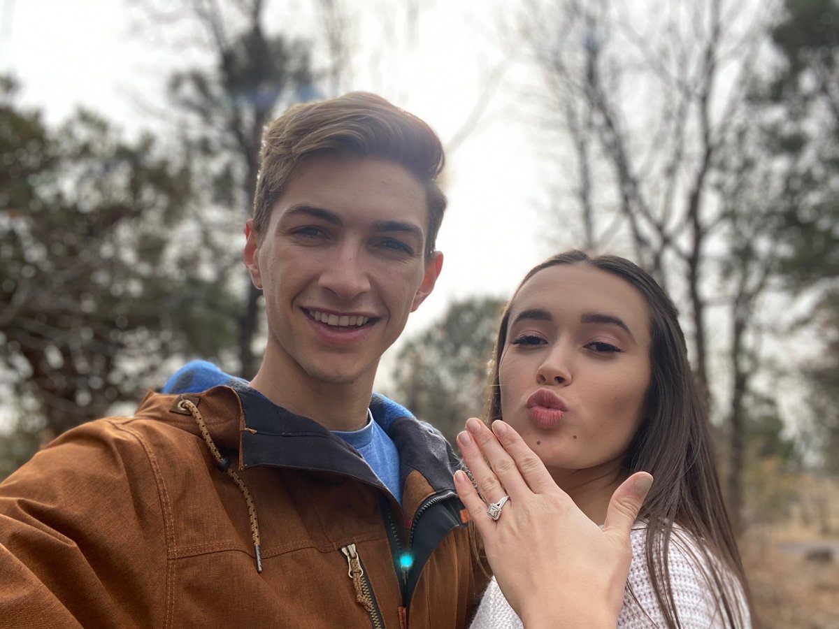 in case u didn’t see WE’RE ENGAGED