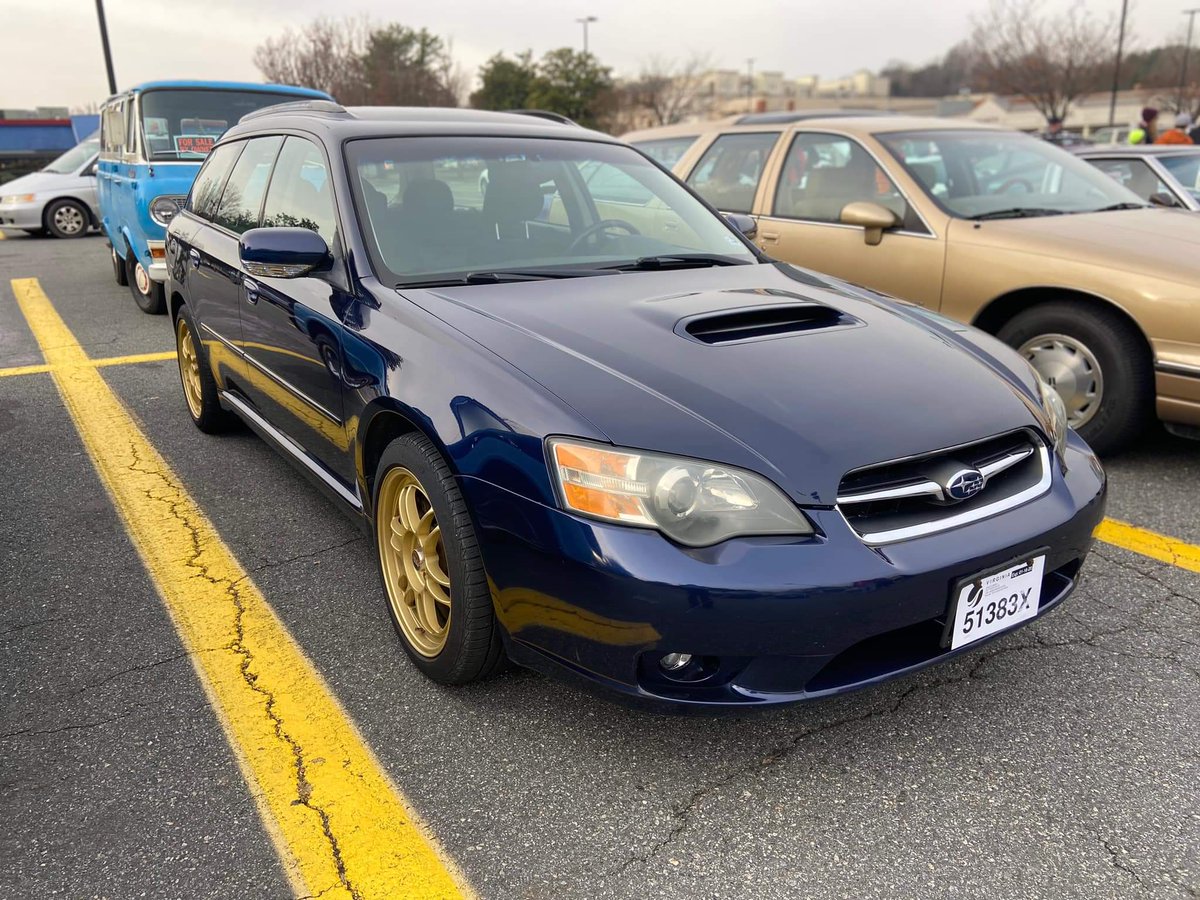 Max_Congdon's tweet photo. I figure I should post this, but picked up a new car last Tuesday, I've always had a thing for fast wagons.. And how can I passed up on one with a manual transmission, and 81k miles!

#Subaru #legacygt #bp5 https://t.co/EMGcbtO36T