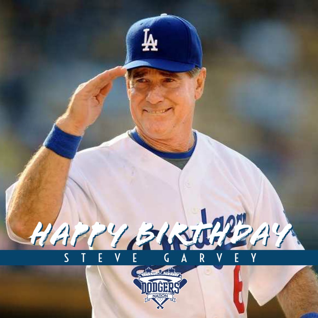 Happy Birthday Steve Garvey! 
