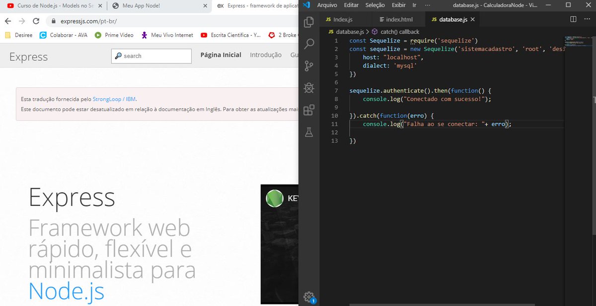 fragadesiree's tweet image. 02/100 - Today I learned a little #Express and #Sequelize

#javascript #nodejs #backend #100DaysOfCode