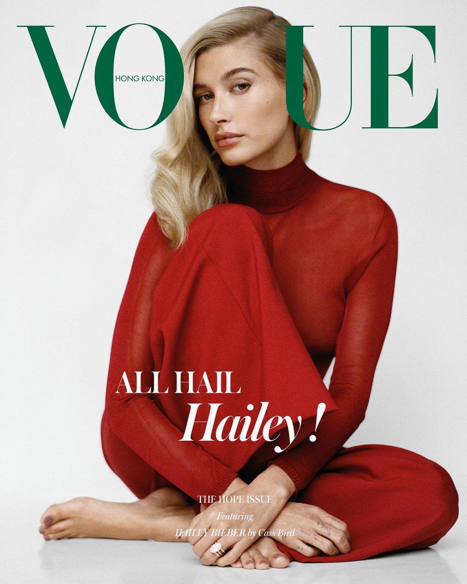 beautifulcelebz's tweet photo. Hailey Bieber Vogue covers 2019 😍 https://t.co/kVO0lUuPF3