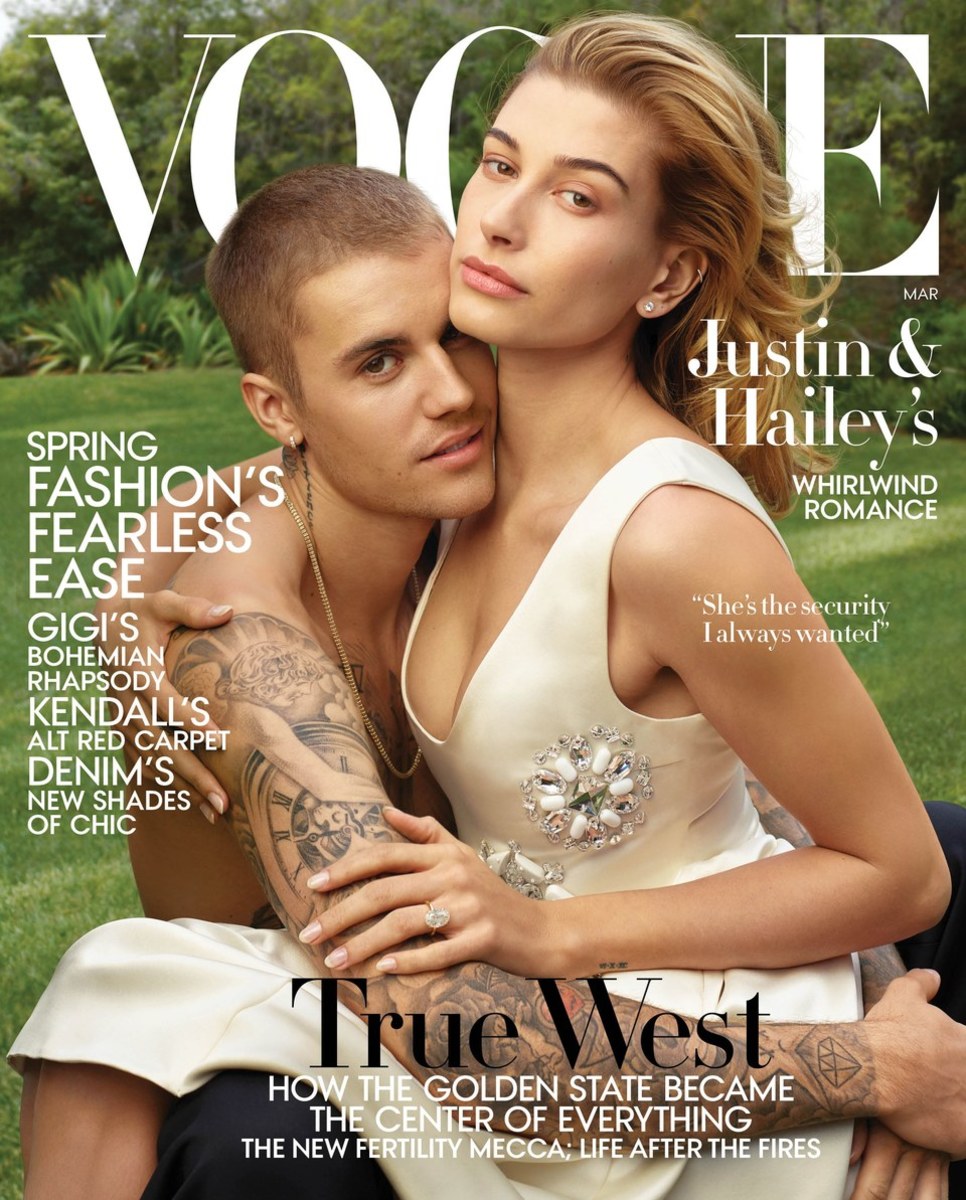 beautifulcelebz's tweet photo. Hailey Bieber Vogue covers 2019 😍 https://t.co/kVO0lUuPF3