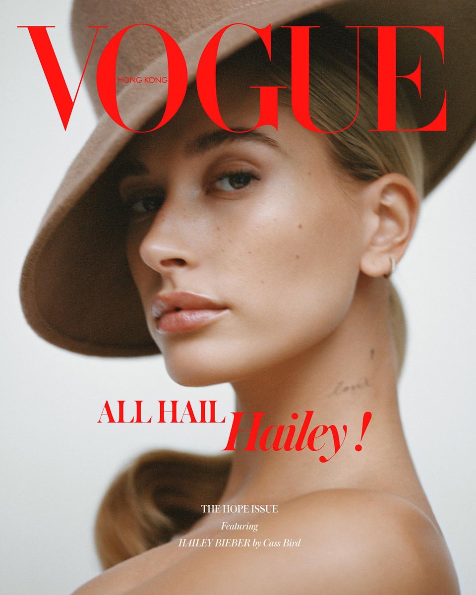 beautifulcelebz's tweet photo. Hailey Bieber Vogue covers 2019 😍 https://t.co/kVO0lUuPF3