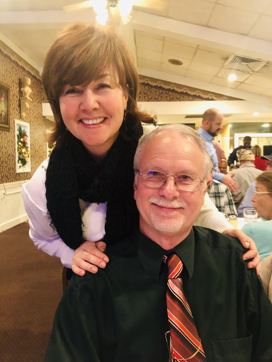 billiewryan7926's tweet image. My F M dates during annual holiday luncheon.  T A T served up delicious menu-a good time was had by all.  Emmett was toasted by team &amp;amp; Todd announced he was moving on-both McCoy’s will be missed.   Emmett got his “Bye-Out” and leaves behind a void!  #funis good #teambuilding #bye