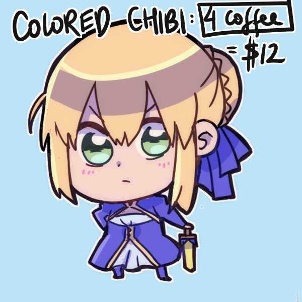 [COMMISSION OPEN!]
For winter break, I'm gonna open some small commission for chibis/doodles
You can request them in my Ko-fi: https://t.co/zAA8zETpRO or DM me 