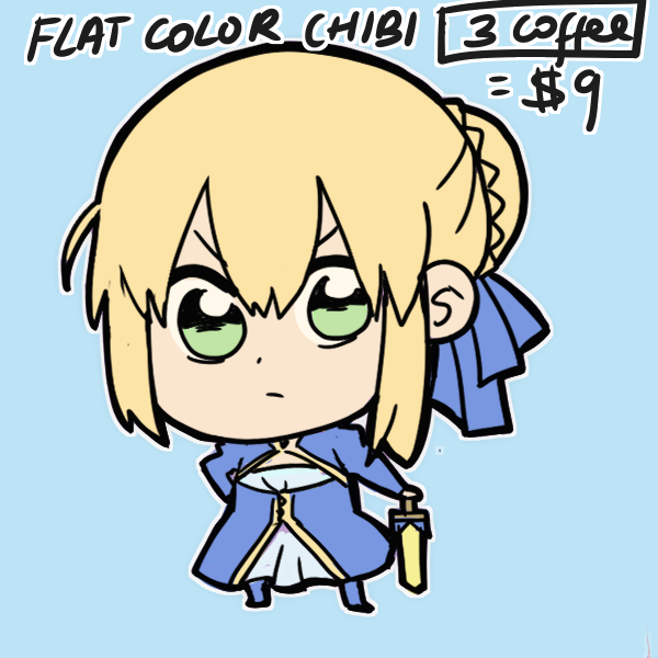 [COMMISSION OPEN!]
For winter break, I'm gonna open some small commission for chibis/doodles
You can request them in my Ko-fi: https://t.co/zAA8zETpRO or DM me 